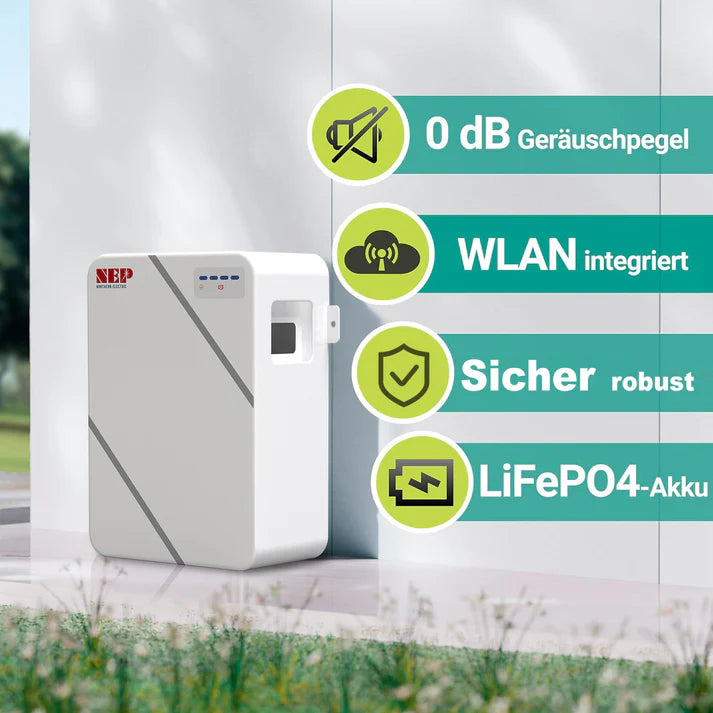 900/600 Watt Solarkraftwerk + 2,7 KW Batteriespeicher Super Sonder Sale