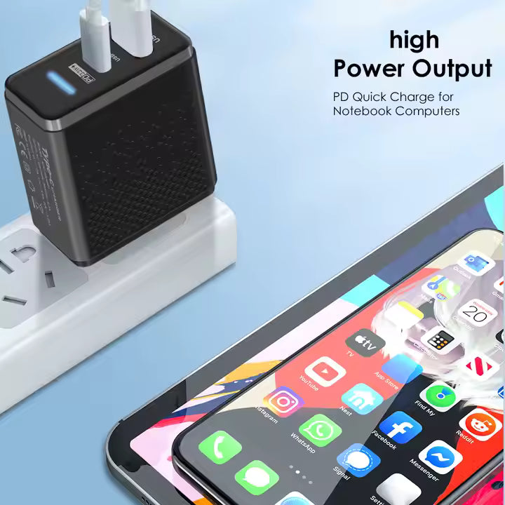 Fast Charger 65W QC/PD GAN