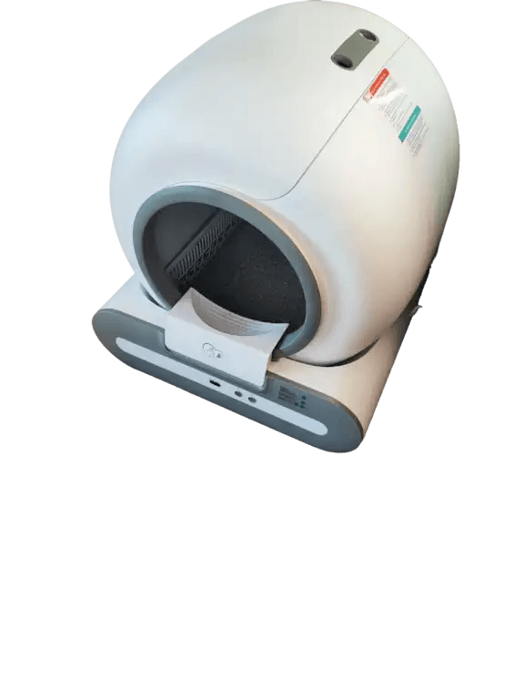 Smarte Katzentoilette selbstreinigend.