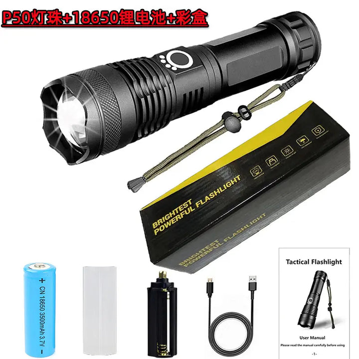 Taschenlampe 100.000 Lumen