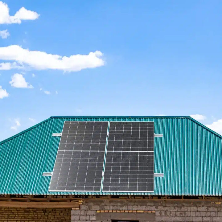 Photovoltaik Solarpanel Halterung Trapezblechdach Befestigung