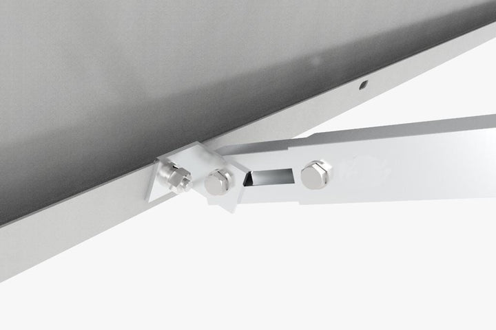 Aufständerung Balkonkraftwerk für 2 Photovoltaik-Module