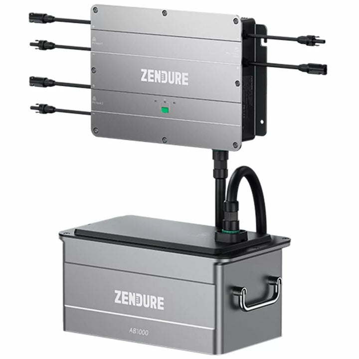 Balkonkraftwerk 1680 Watt mit 4 kWh Zendure Batteriespeicher