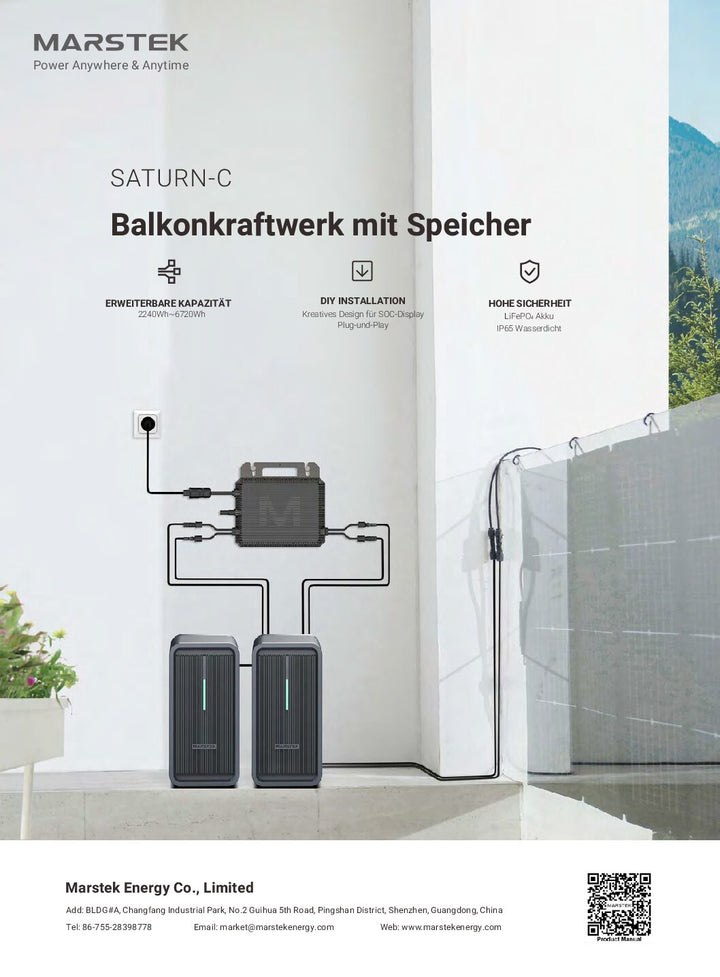 810/600 mit 2,2 kWh Marstek Speicher
