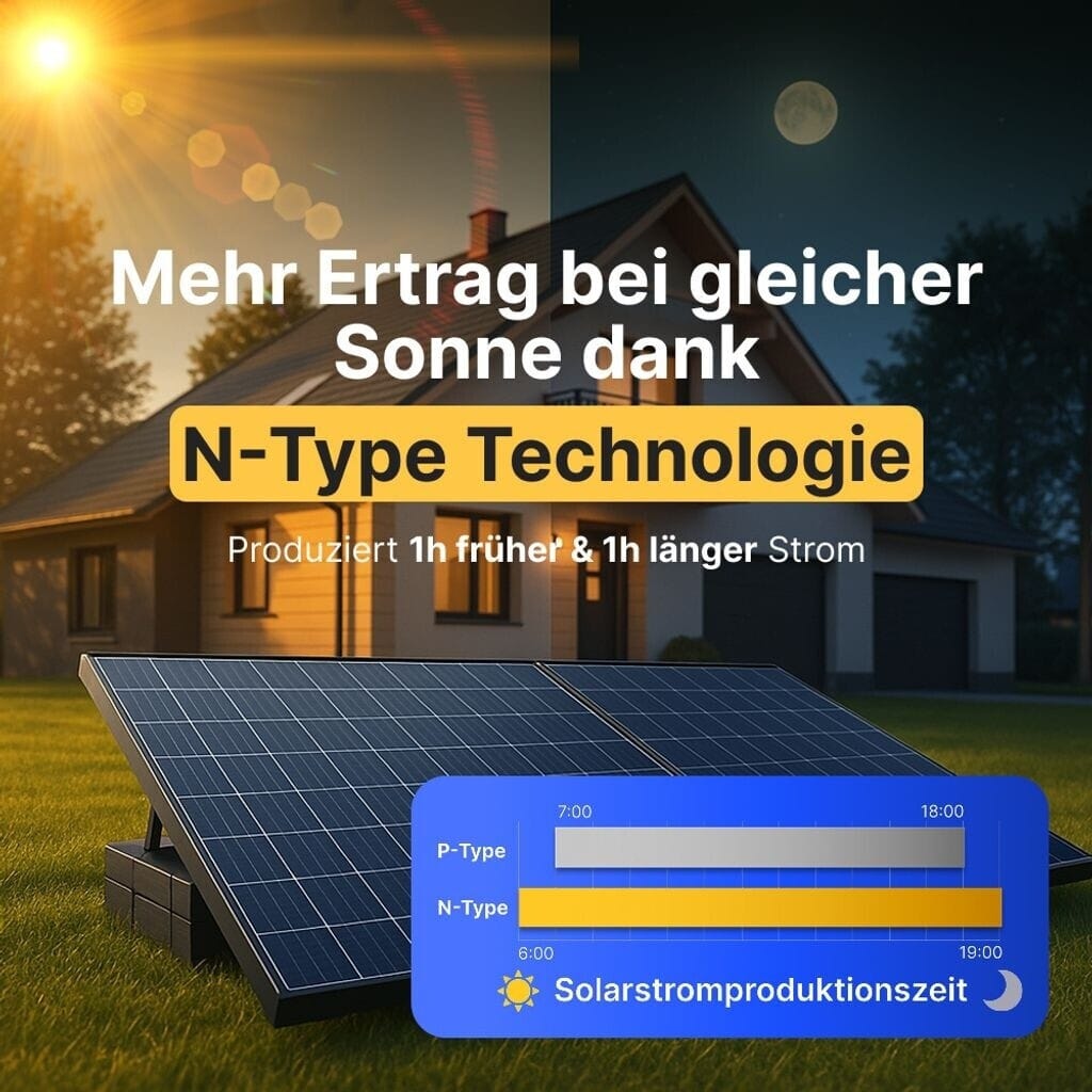 Balkonkraftwerk 1780 Watt mit 4 kWh Zendure-Batteriespeicher